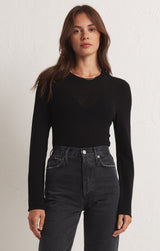 Heart Of Hearts Sweater Black