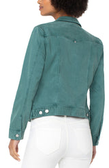 Classic Jean Jacket Shale Green