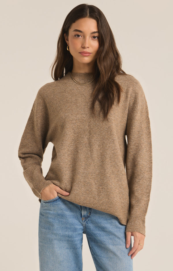 Gia Crew Neck Sweater Chai