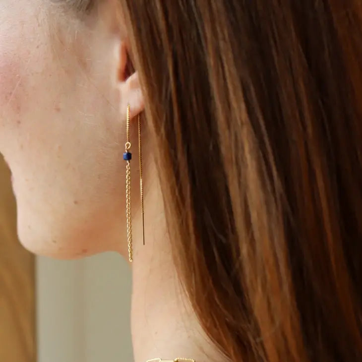 Midnight Threader Earrings