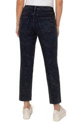 Non Skinny Skinny Cut Hem Jean Ravencrest