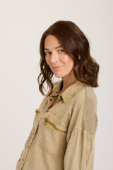 Kapp Button-Up Linwood Distressed Wash