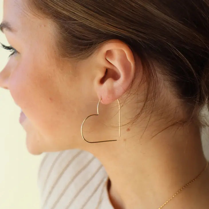Heart Slides Earrings