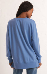 Modern Vneck Weekender Blue Isle