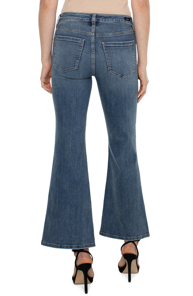 Hannah Seamed Front Flare Jeans Tulane