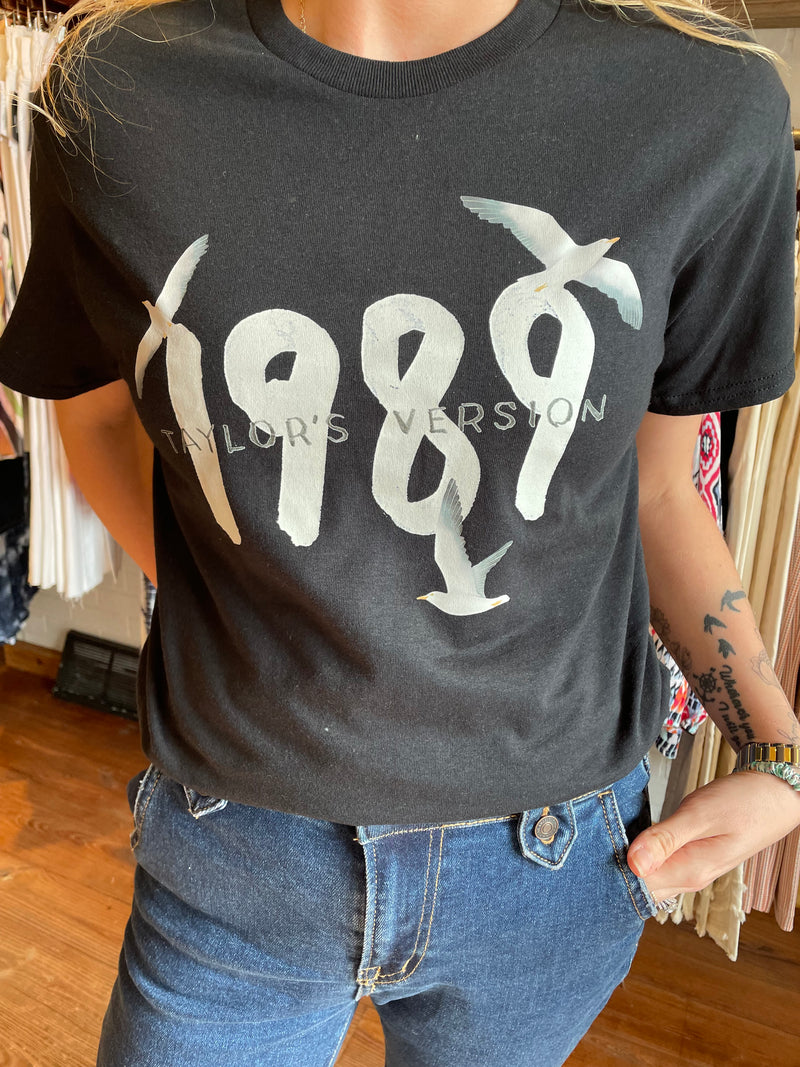 1989 Taylors Version Tee Black