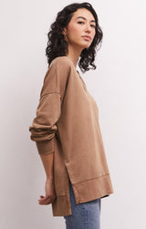 Modern Vneck Weekender Mink