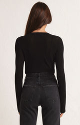 Heart Of Hearts Sweater Black