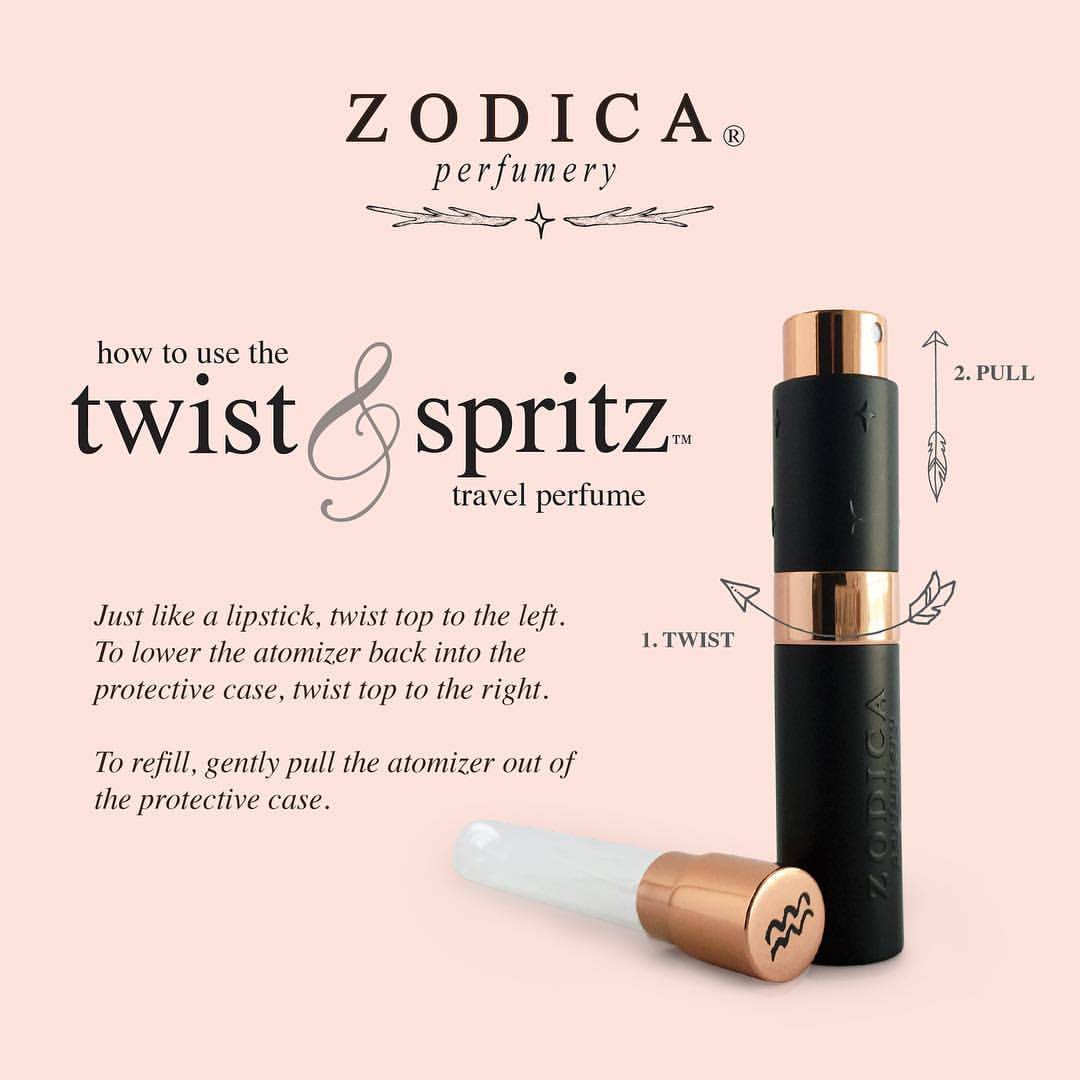 Zodiac Twist & Spritz Travel Perfume