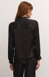 Serenity Lux Sheen Top Black