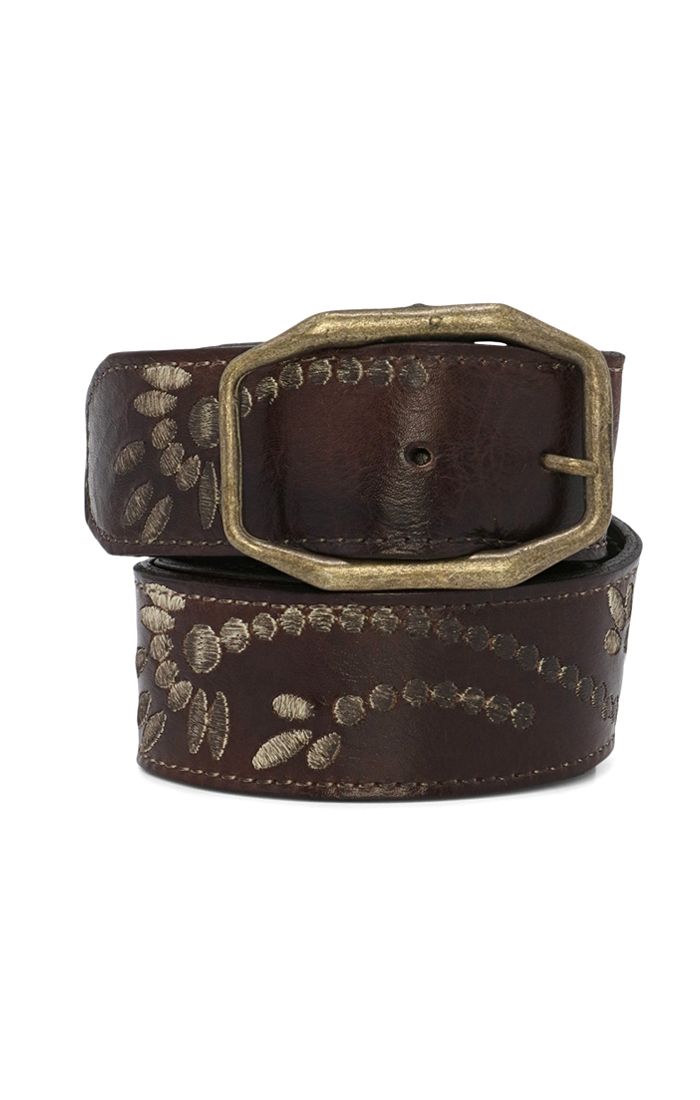Mohawk Belt Teak Rustic