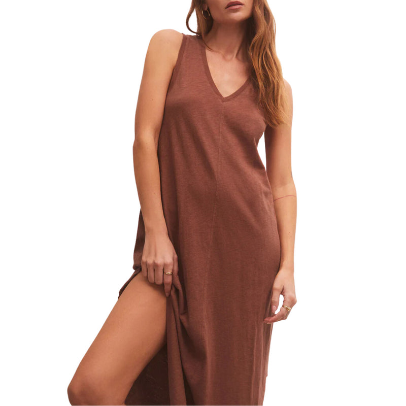 Reverie Dress Dark Rosewood