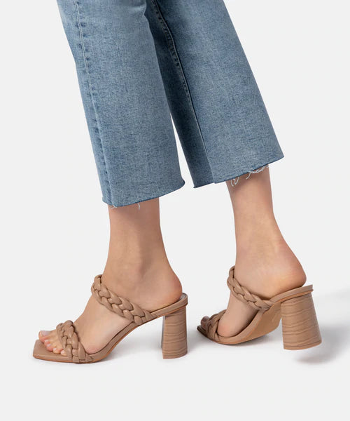 Paily Braided Heel Cafe