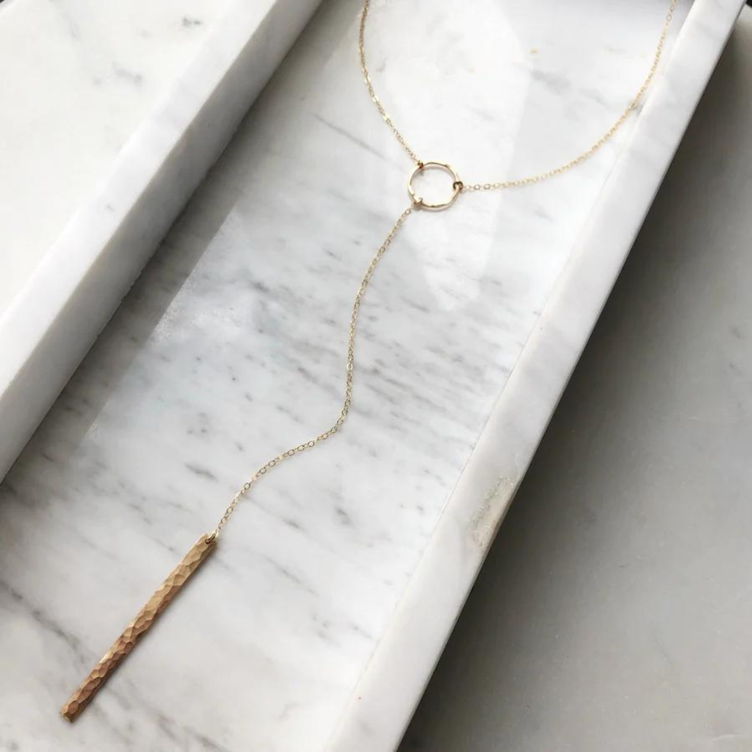 Eternity Drop Necklace