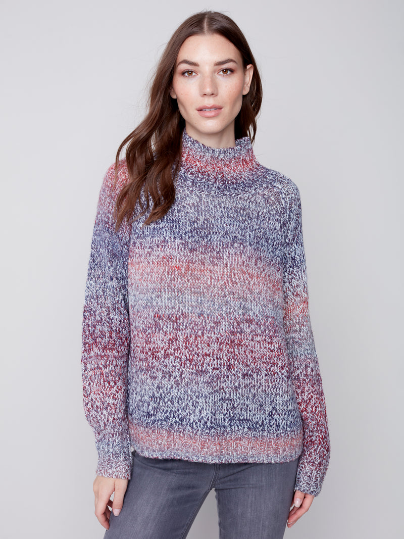 Multicolor Flex Yarn Sweater