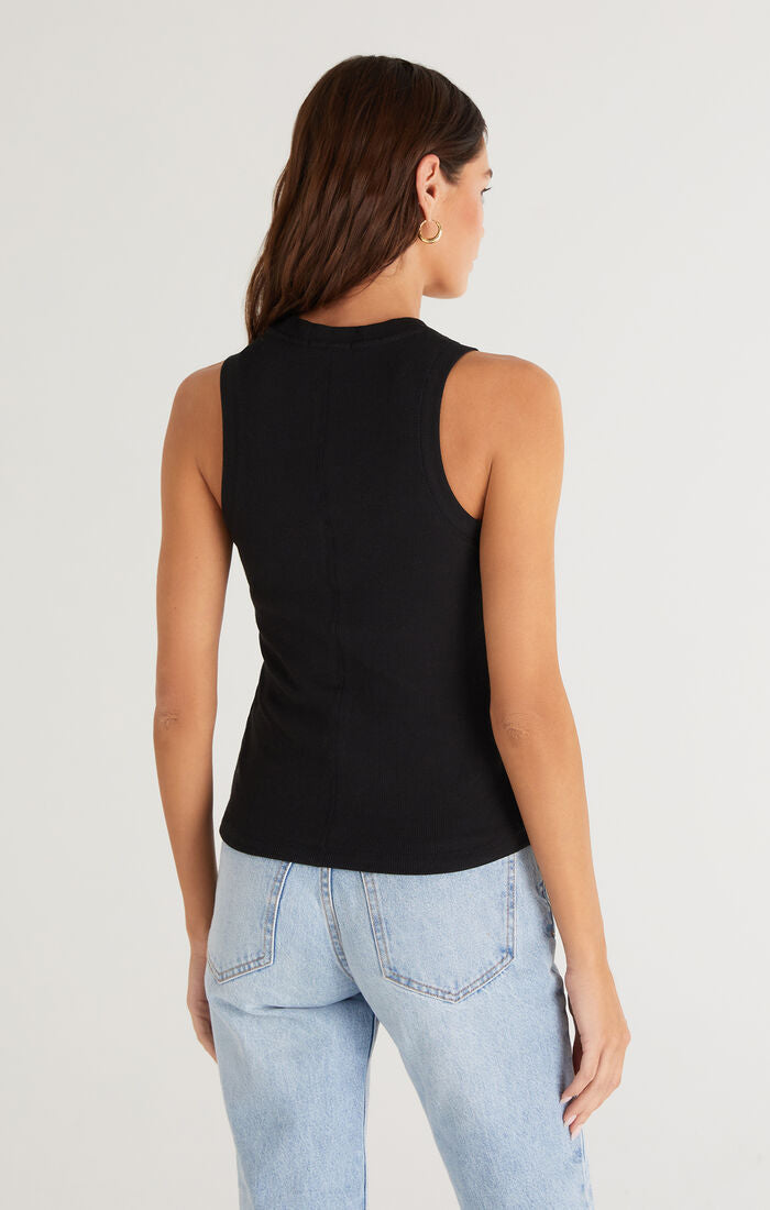 Sirena Rib Tank Black