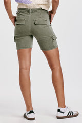 Ruthie Utility Shorts Army Moss