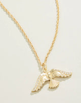 Take Flight 18" Necklace -Crystal