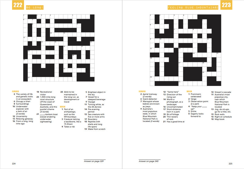 National Parks: 300 Crossword Puzzles