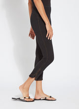 Happy Hour Braided Crop Jean Midtown Black