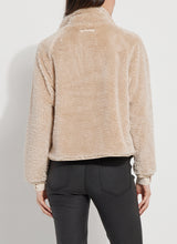 Elora Sherpa Fleece Jacket Light Almond