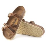 Franca Braided Sandals Cognac