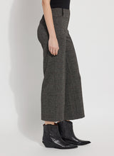 Livia Wide Leg Crop Pant Avenue Plaid