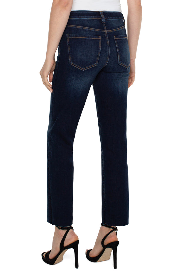 Kennedy Straight Cut Hem Jeans Clover