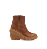 Out N About Ave Zip Wedge Boots Velvet Tan + Gum