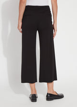 Aries Crop Relaxed Wide Leg Pants Black