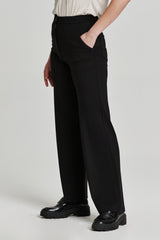Bishop High Rise Wide Leg Pant Black