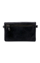 Cadence Convertible Wallet Black Rustic