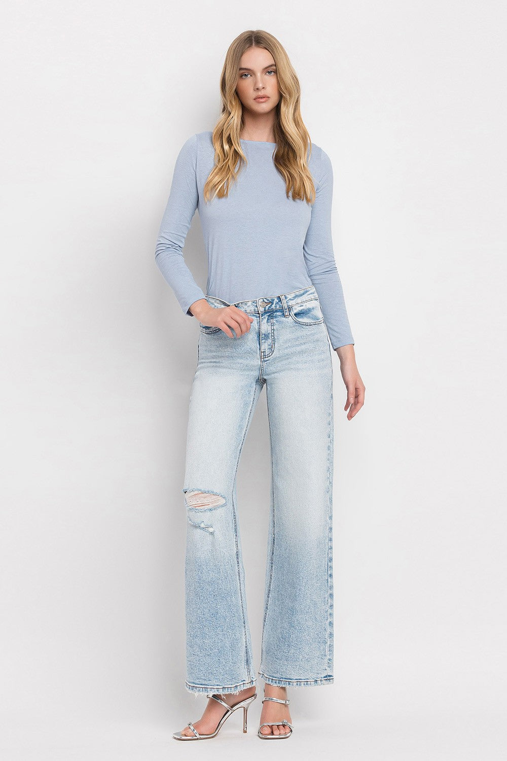 Super High Rise Wide Leg Jeans Rediscover