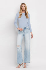 Super High Rise Wide Leg Jeans Rediscover