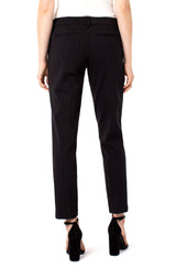 Kelsey 29" Knit Trouser  Rust/Black Dash