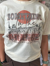 Something In The Orange Graphic Tee Cream