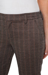 Kelsey 29" Knit Trouser  Black Brick Jacquard
