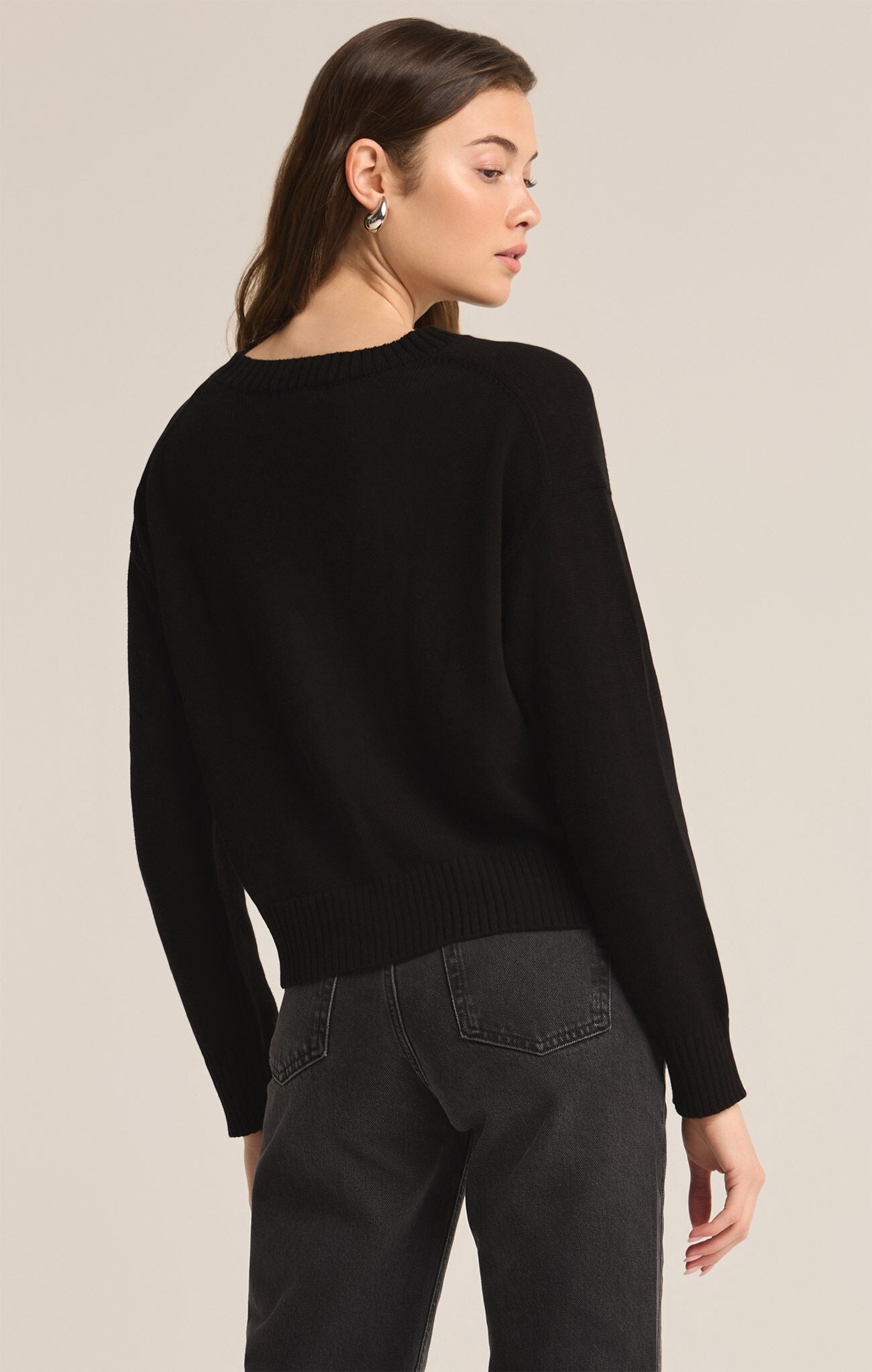 Cocktails Sweater Black