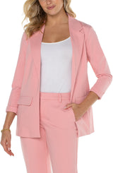 Princess Dart Boyfriend Blazer Pink Perfection