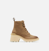 Hi Line Heel Lace Boot Umber + Ceramic