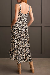 Sleeveless High Low Dress Frost Grey