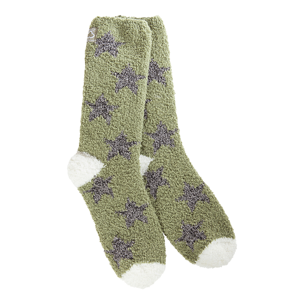 Cozy Crew Sock Star Black