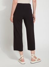 Leila Crop Relax Wide Leg Black