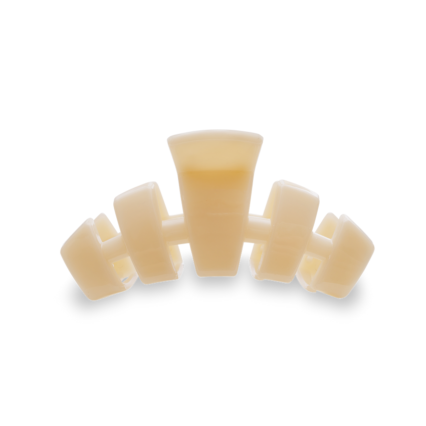 Classic Medium Hair Clip Almond Beige