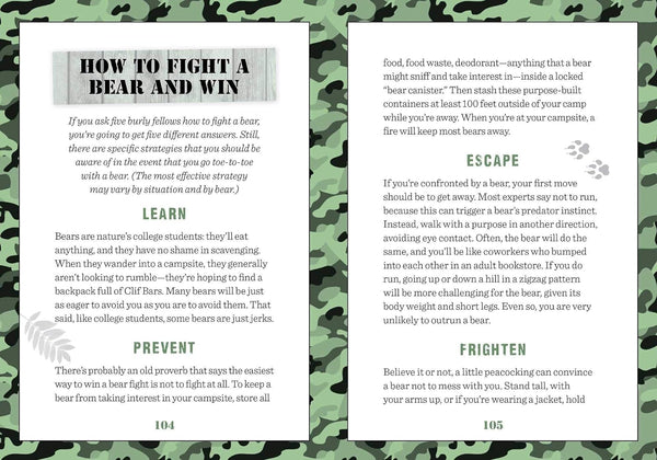How To Fight A Bear & Win Book