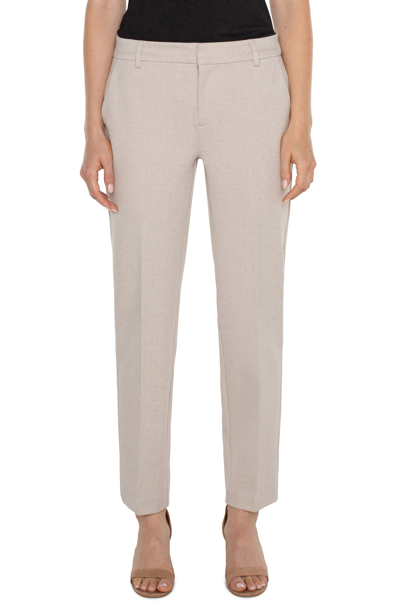 Kelsey 29" Knit Trouser  Stone Tan