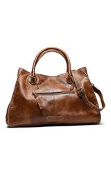 Rockaway Shoulder Bag Tan Rustic