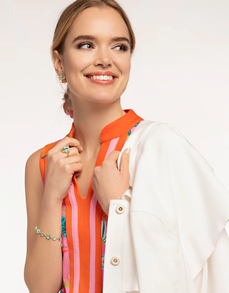 Fan Palm Stud Earrings