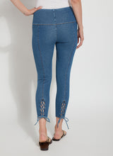 Morgan Crop Back Lace Up Pull On Midwash