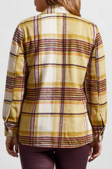 Wool Cozy Pocket Shacket Chartreuse